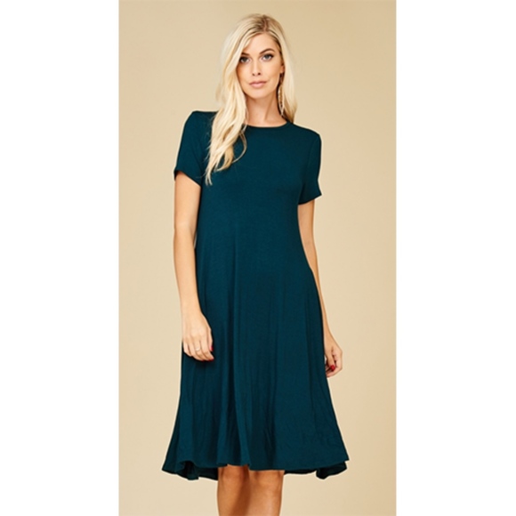 Annabelle | Dresses | Plus Size Asymmetrical Dress 3 Sizes New Navy ...